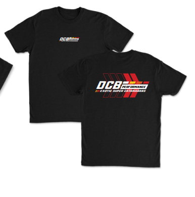 Youth black forward DCB short sleeve shirt