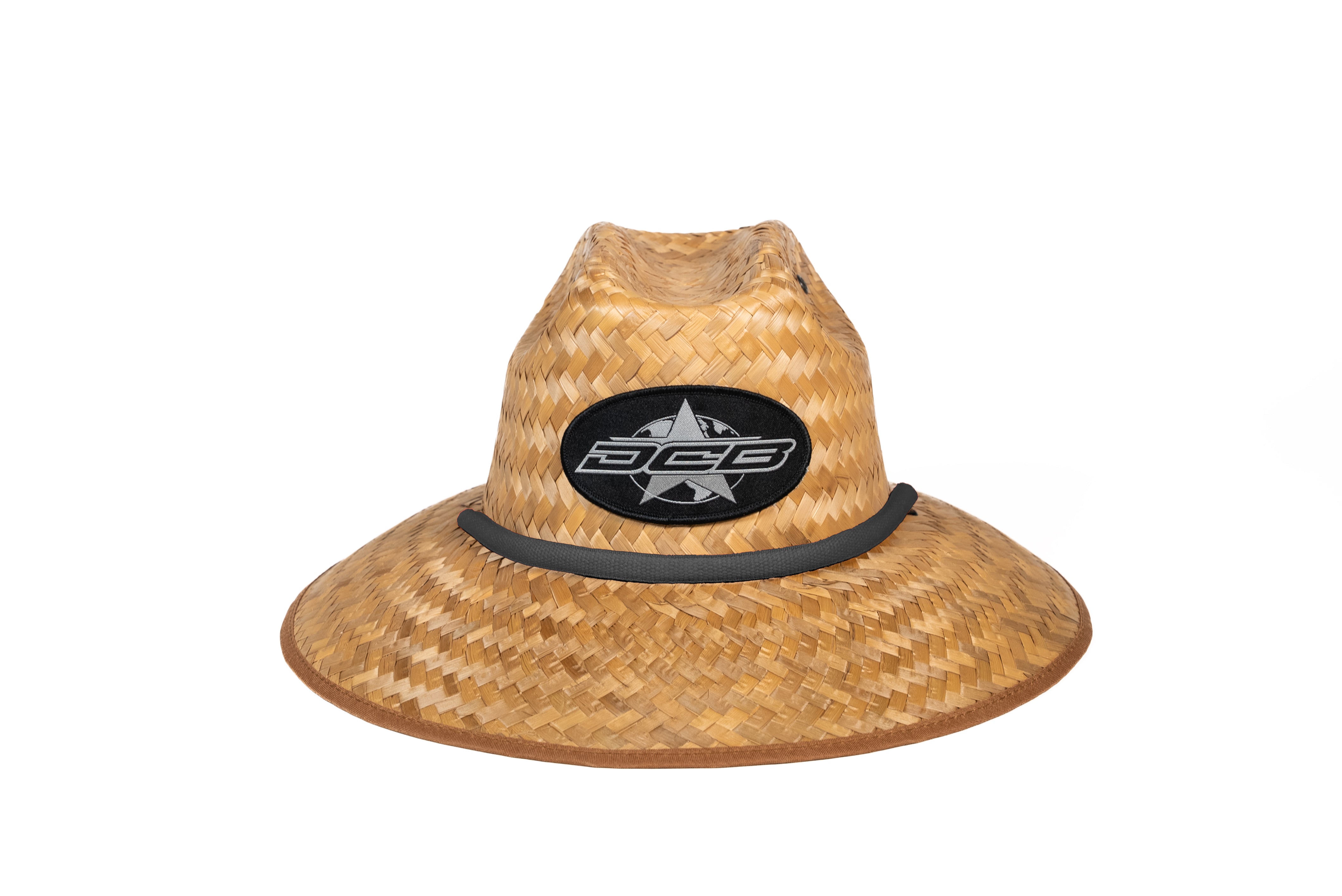 DCB SILVER STAR/TAN STRAW YOUTH HAT
