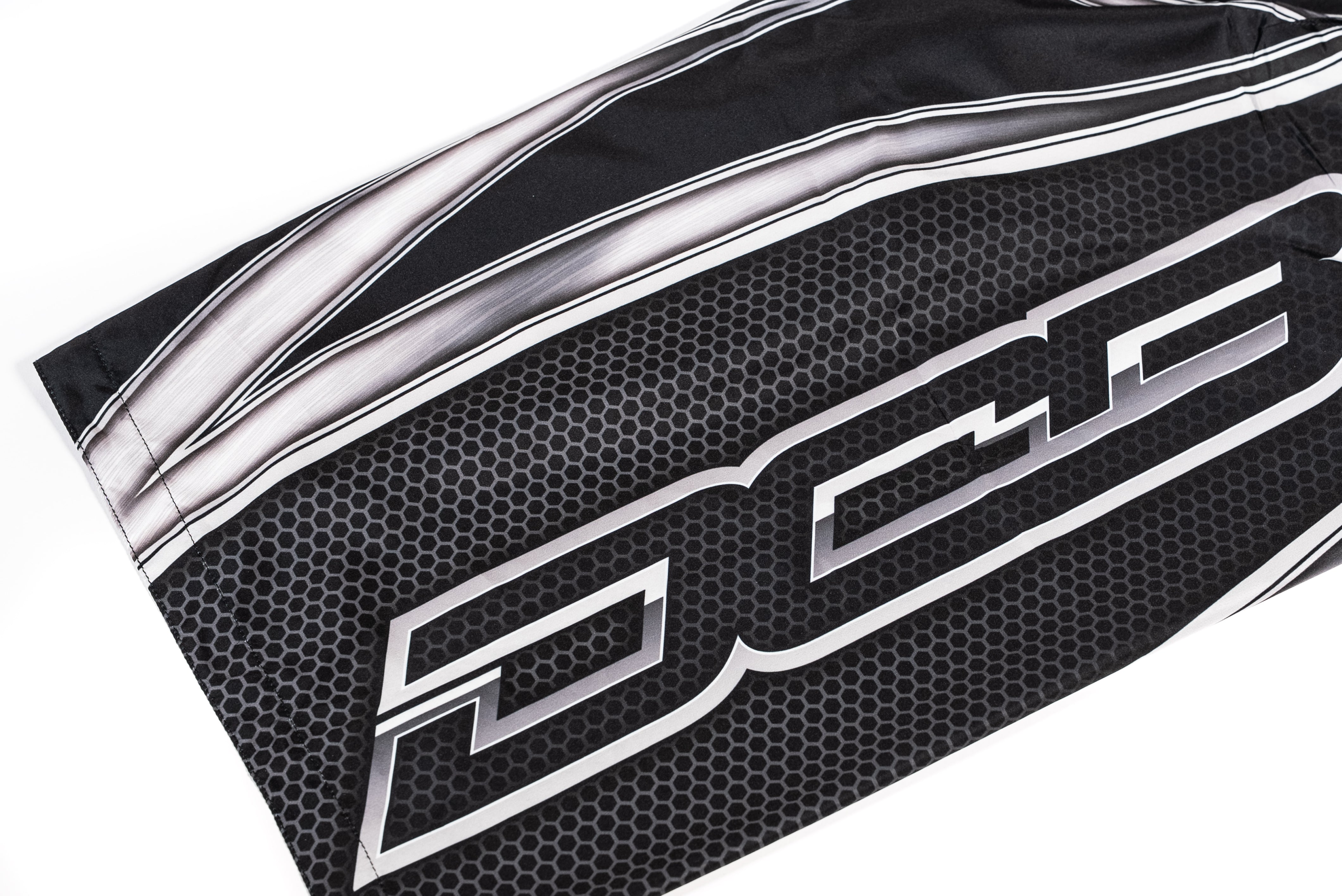 DCB BLACK/GRAY MENS SWIM SHORTS