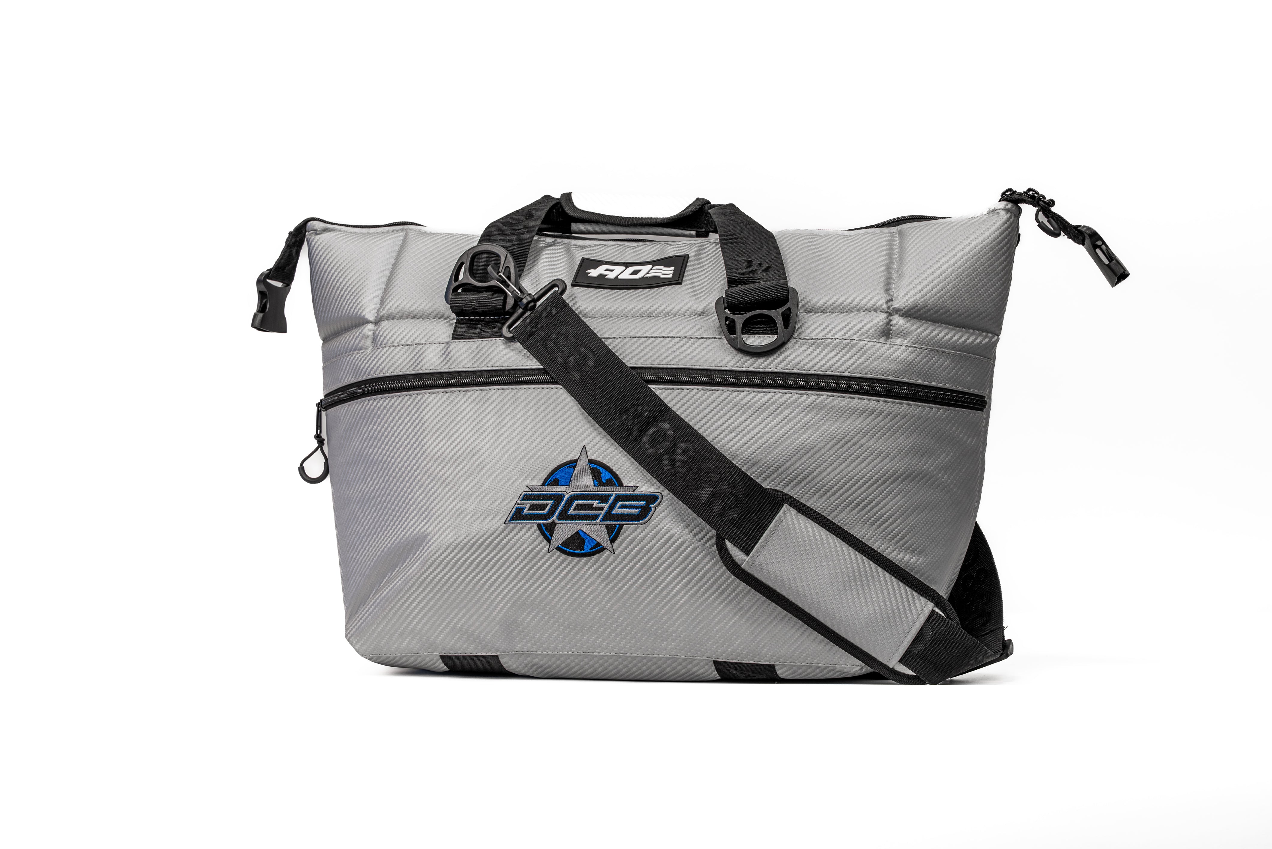 DCB SILVER CARBON FIBER AO 24 PACK BAG COOLER