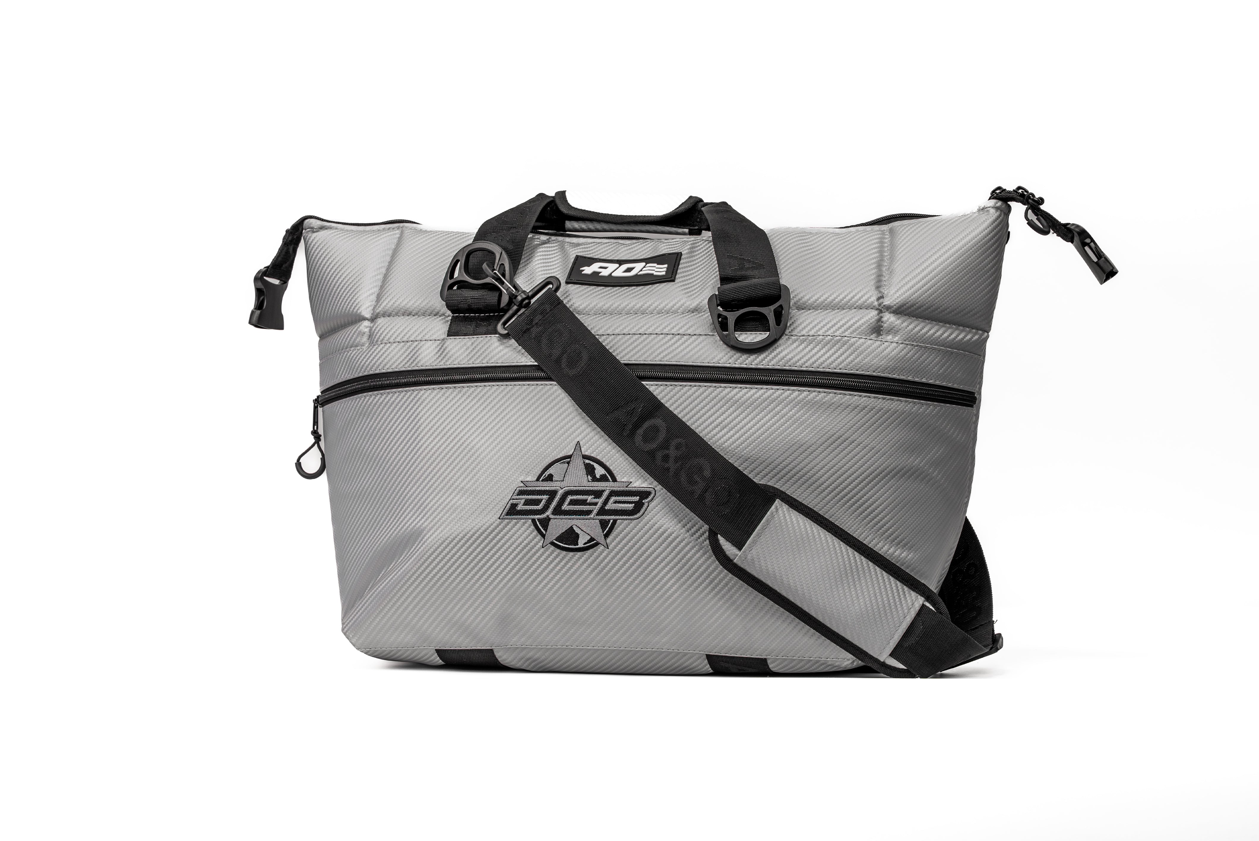 DCB SILVER CARBON FIBER AO 24 PACK BAG COOLER
