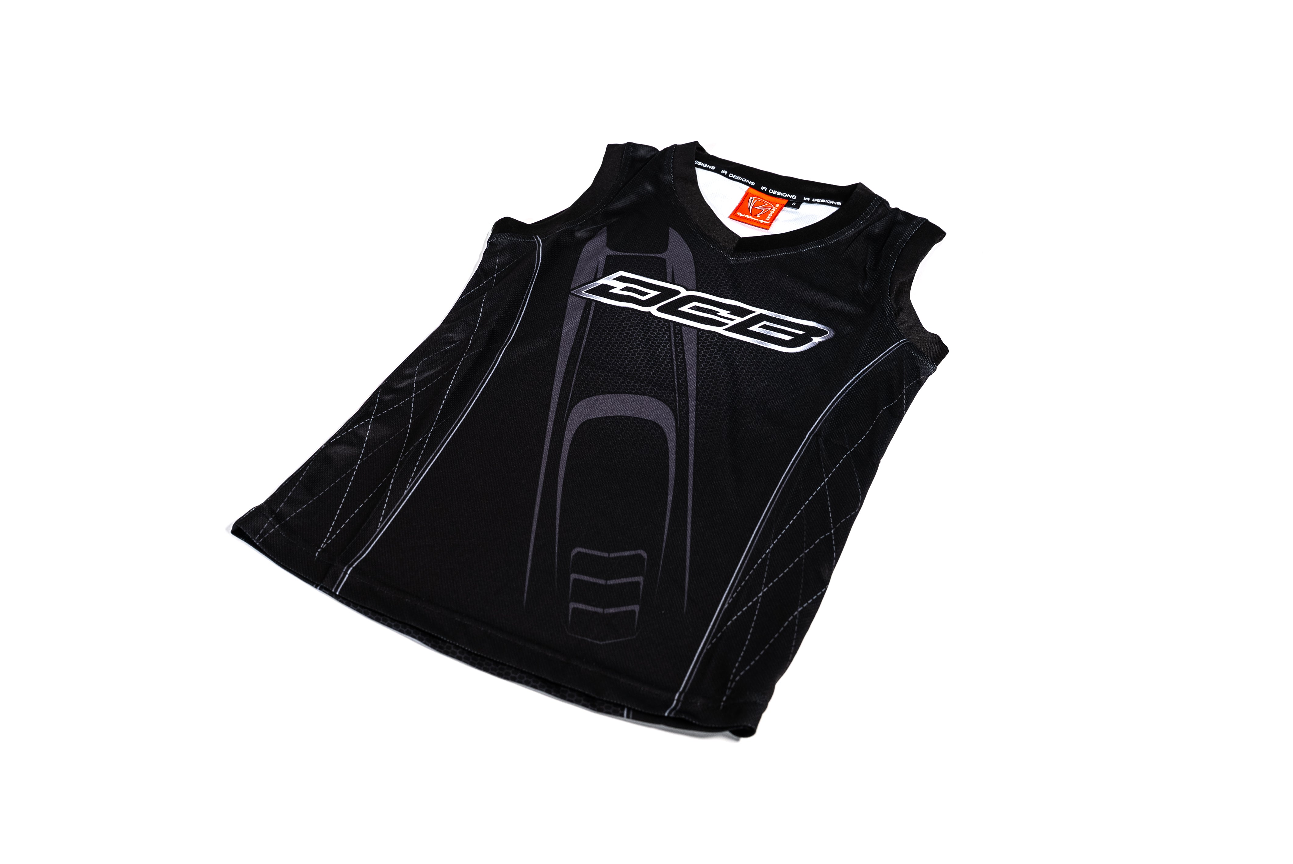 DCB YOUTH JERSEY CUTOFF SLEEVE V-NECK