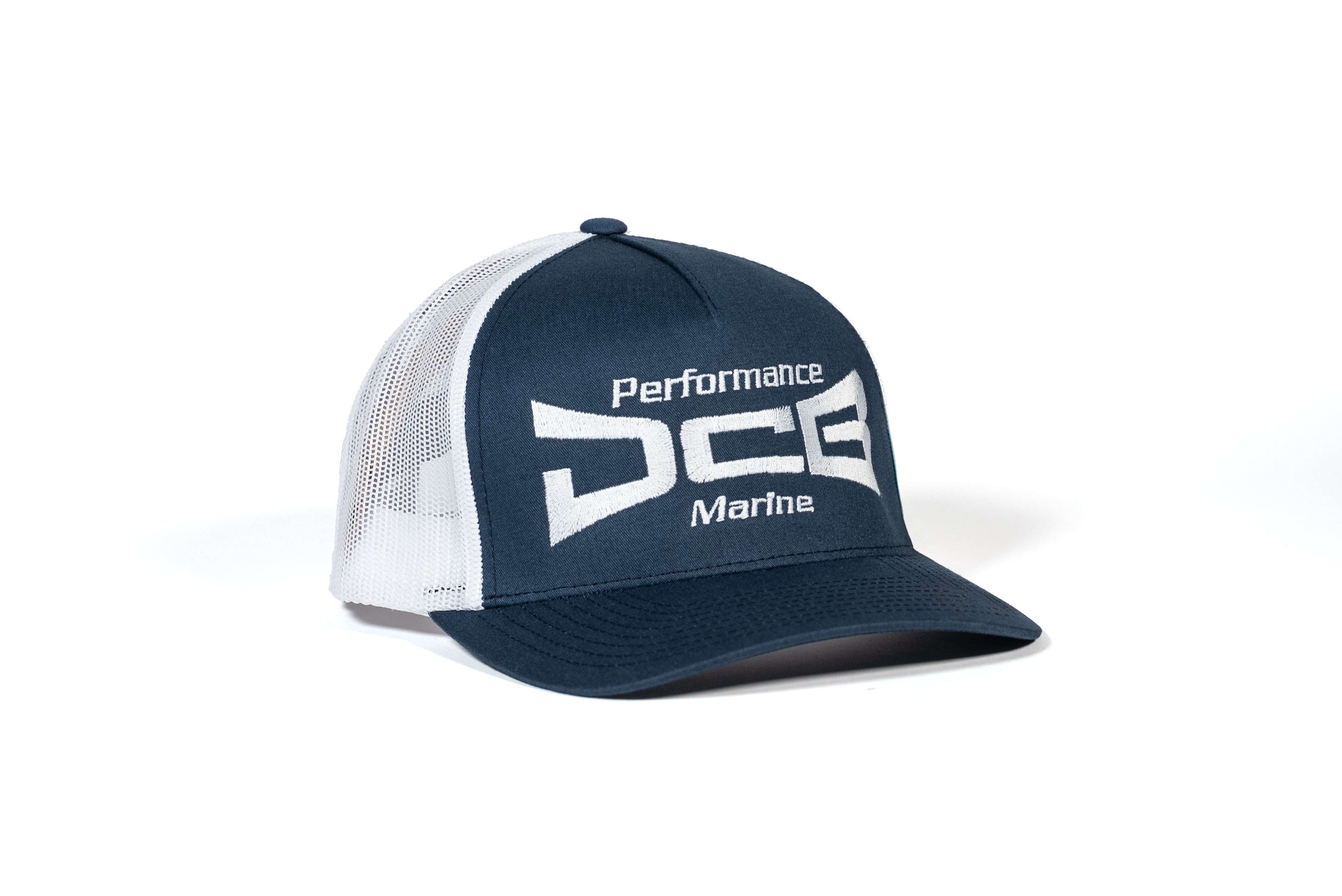 DCB BLUE/WHITE MESH SNAP BACK