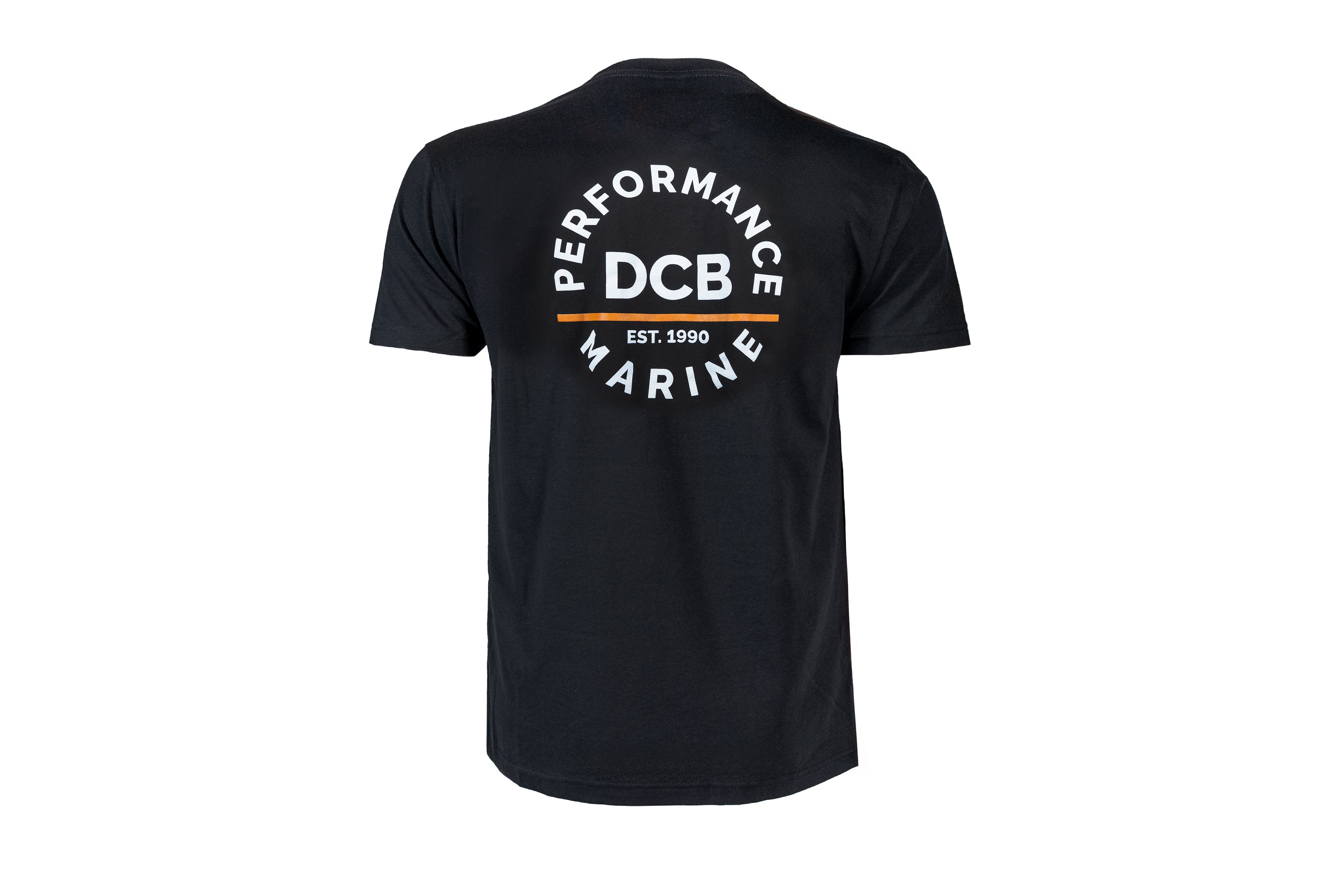 DCB BLACK/WHITE CIRCLE MENS T-SHIRT
