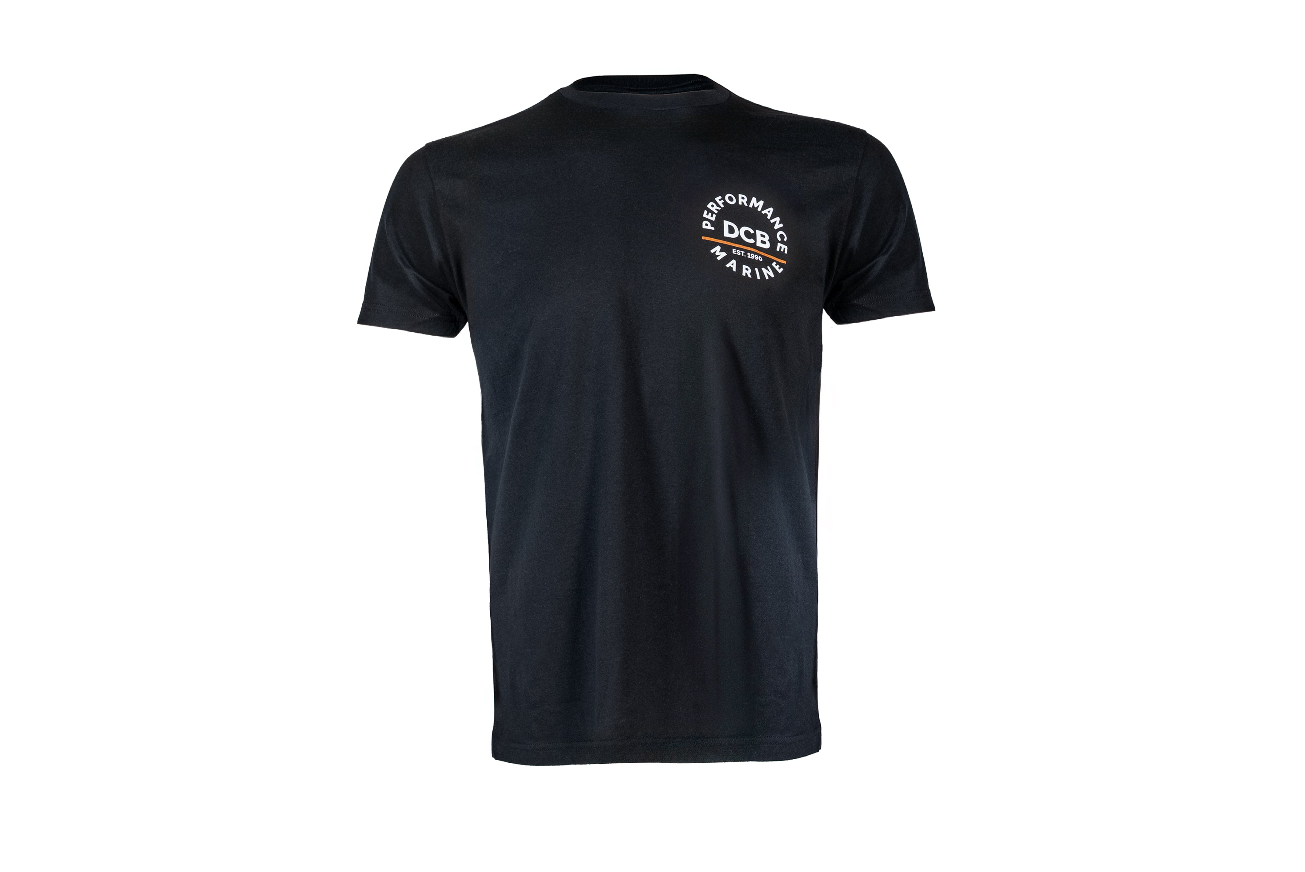 DCB BLACK/WHITE CIRCLE MENS T-SHIRT