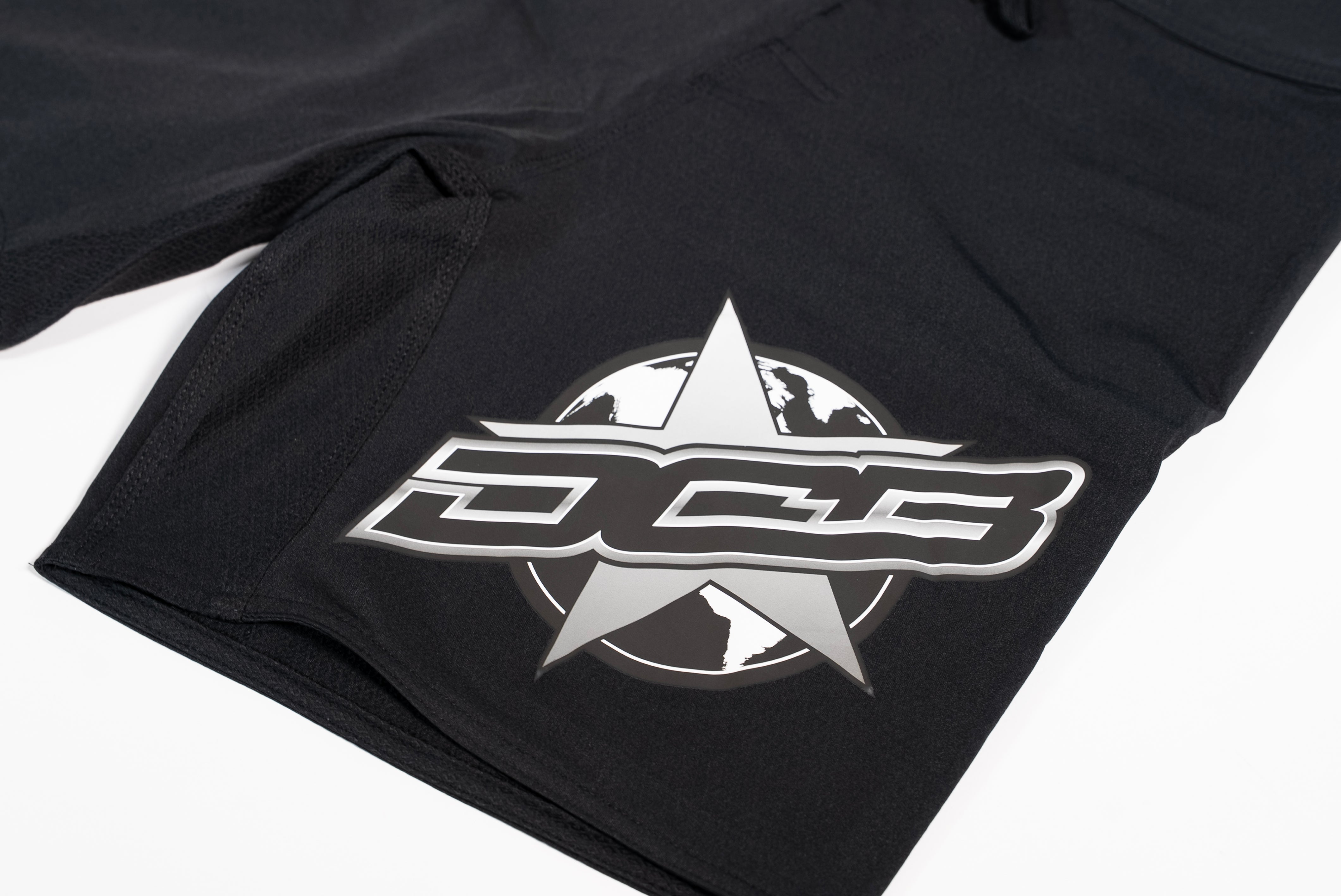 DCB SILVER STAR/BLACK MENS SWIM SHORTS