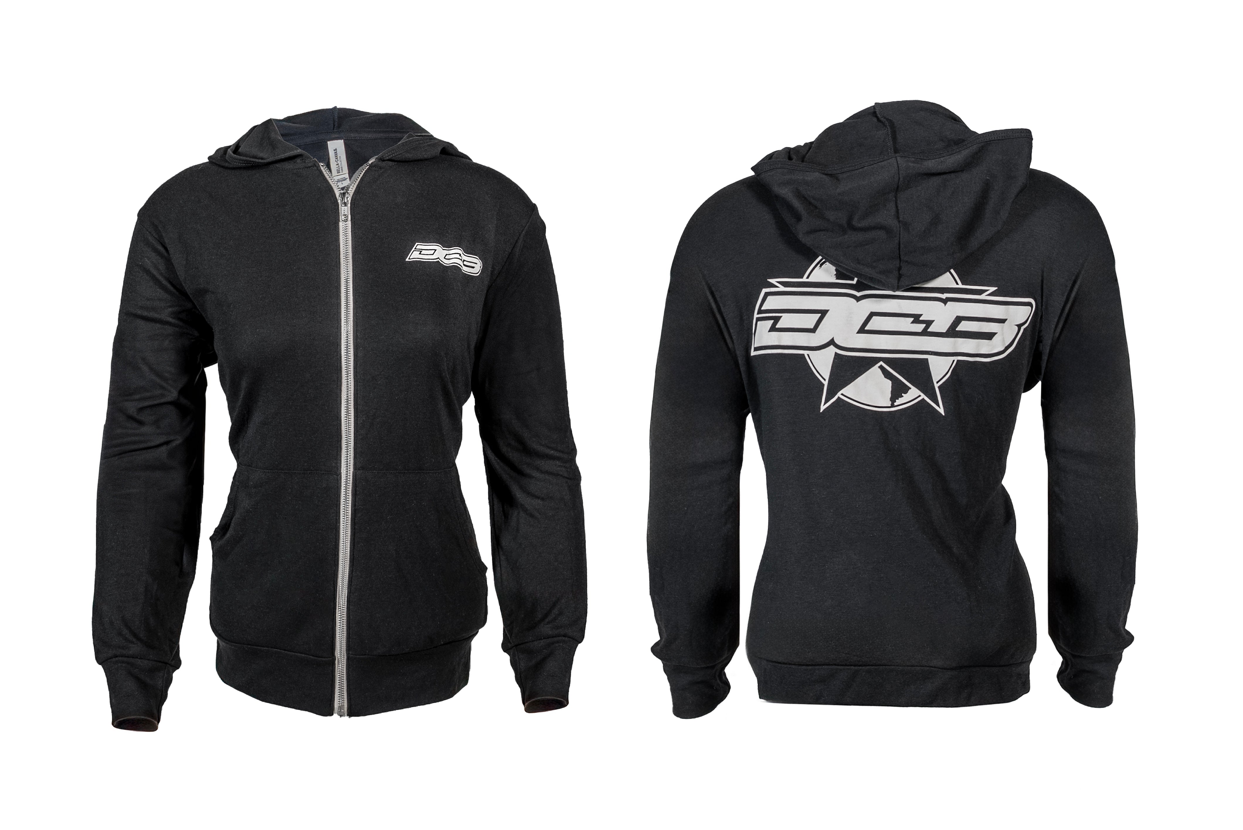 DCB WOMENS ZIP UP HOODIE