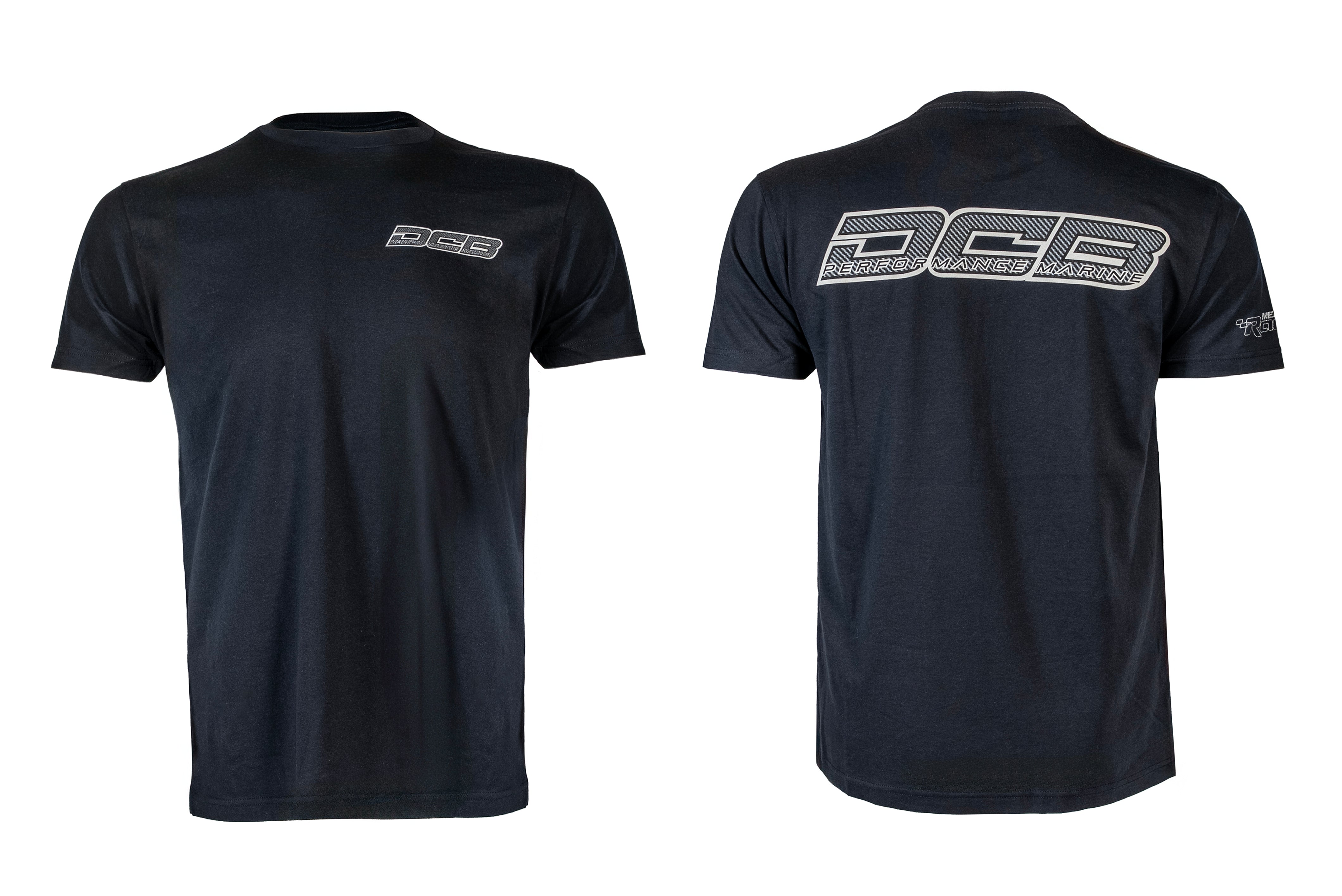 DCB CARBON FIBER LOGO/BLACK MENS T-SHIRT