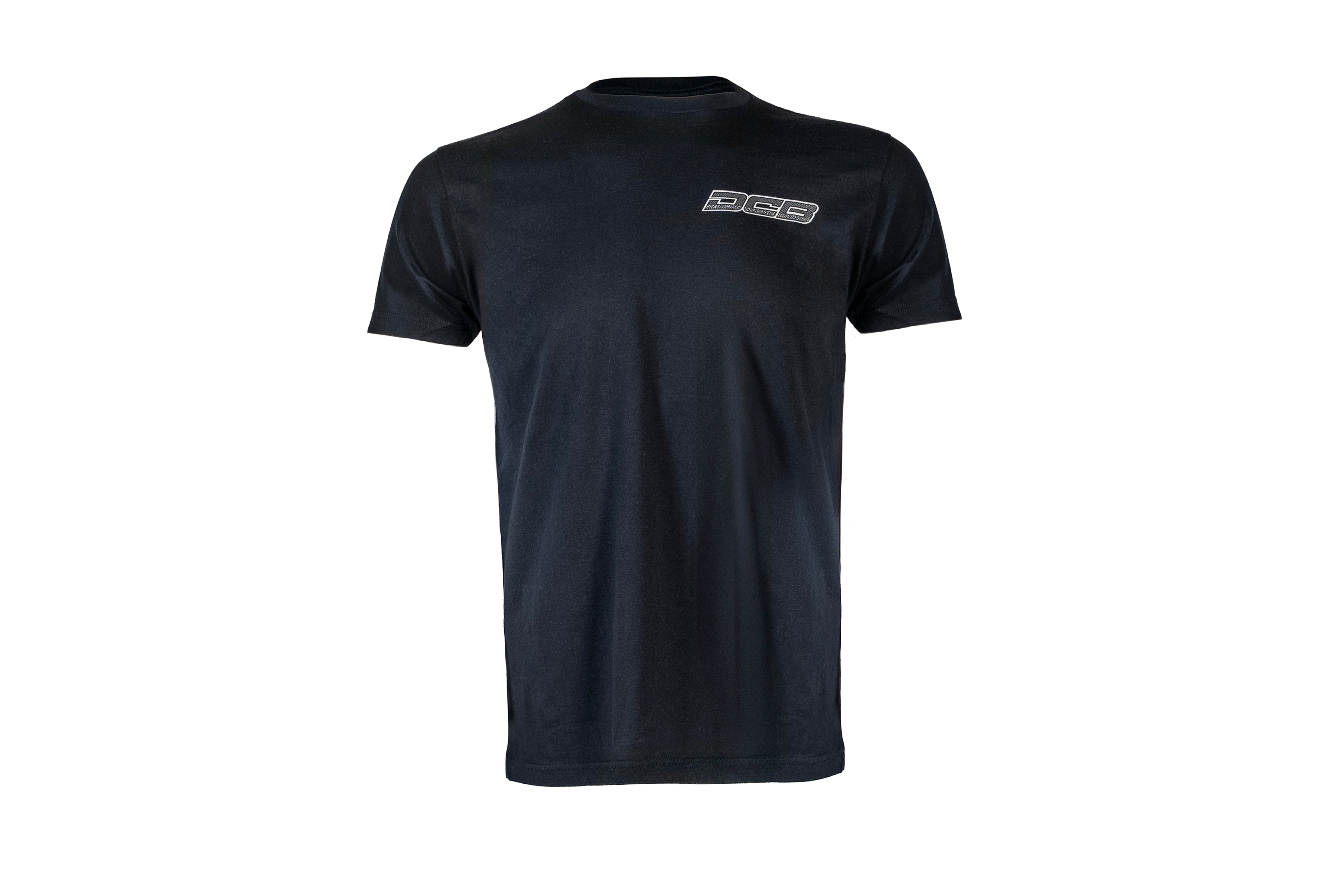 DCB CARBON FIBER LOGO/BLACK MENS T-SHIRT