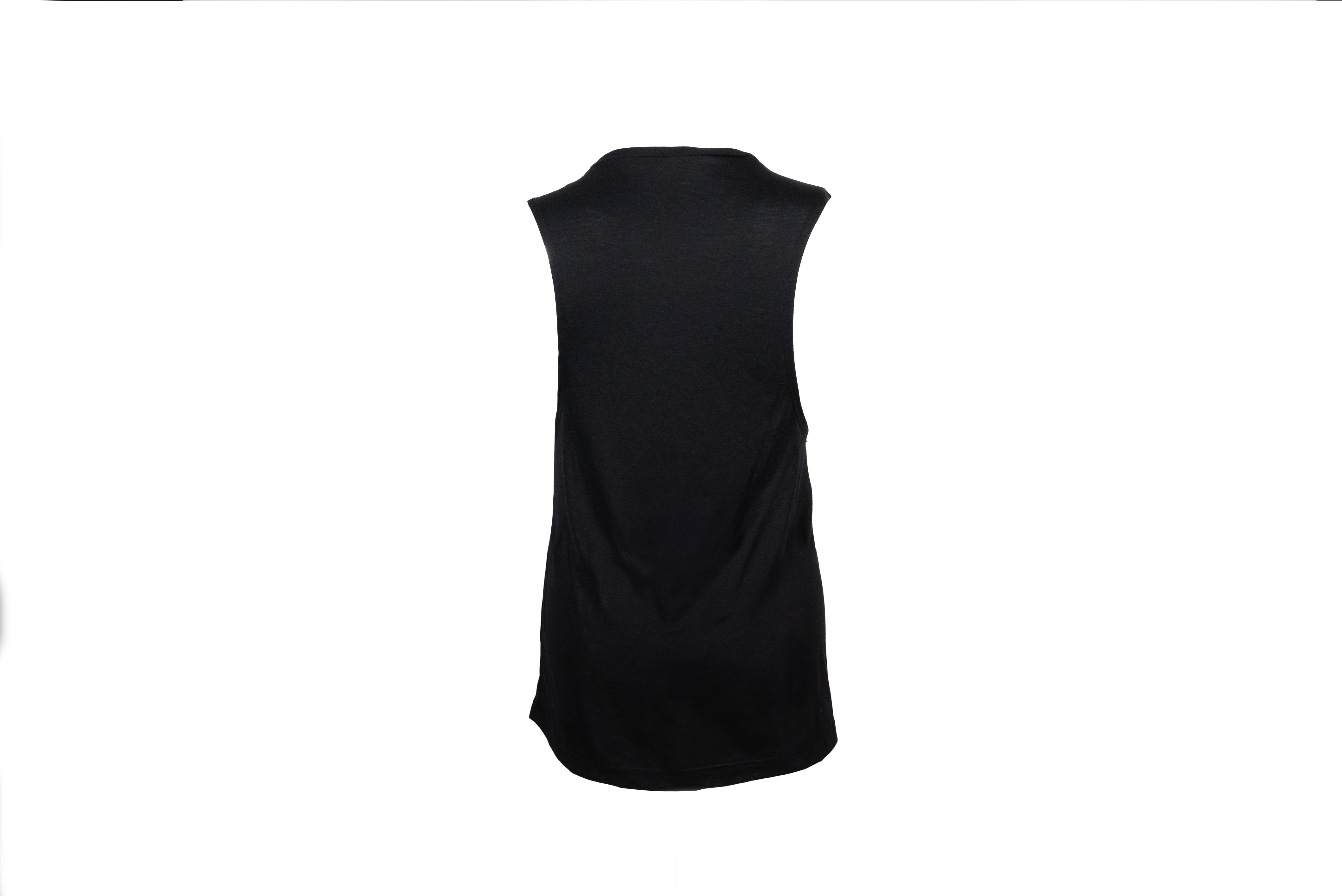 DCB BLACK PERFORMANCE CHECKERED WOMENS TANK TOP