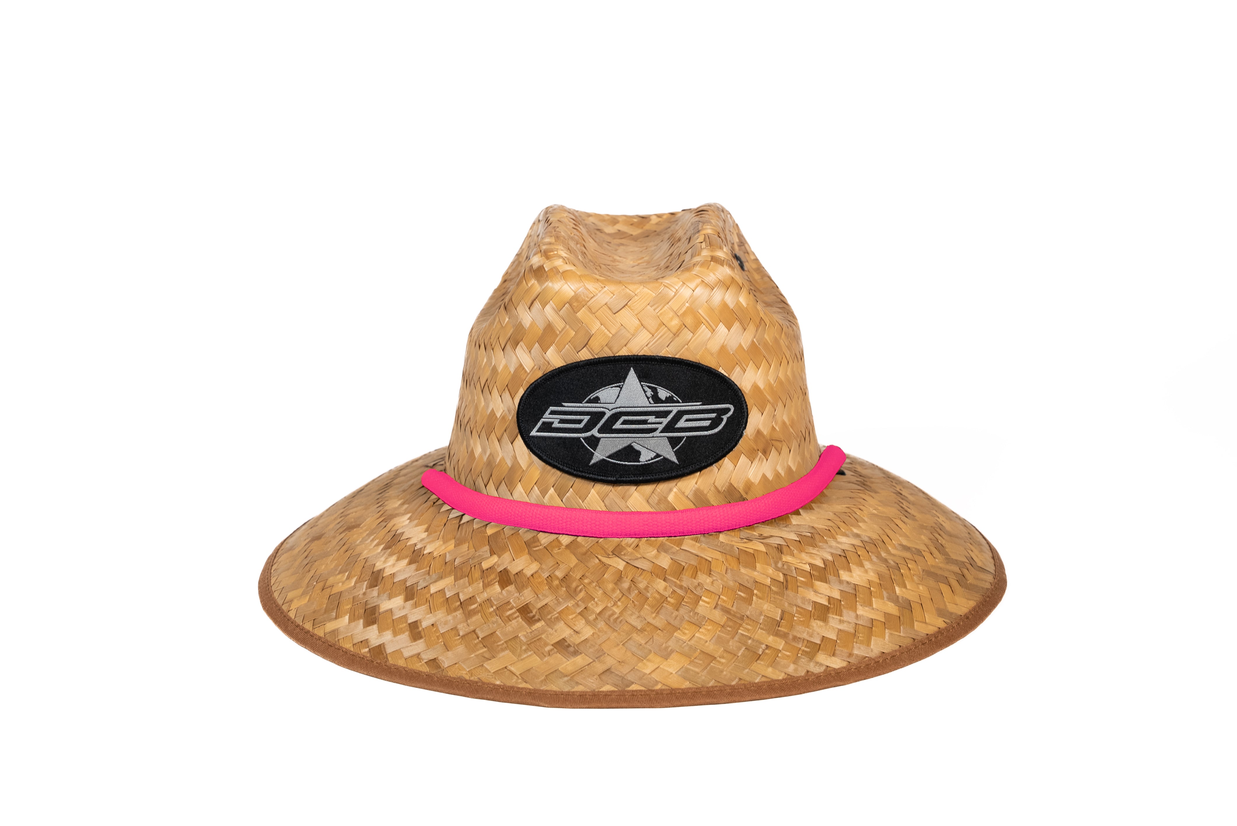 DCB SILVER STAR/TAN STRAW YOUTH HAT