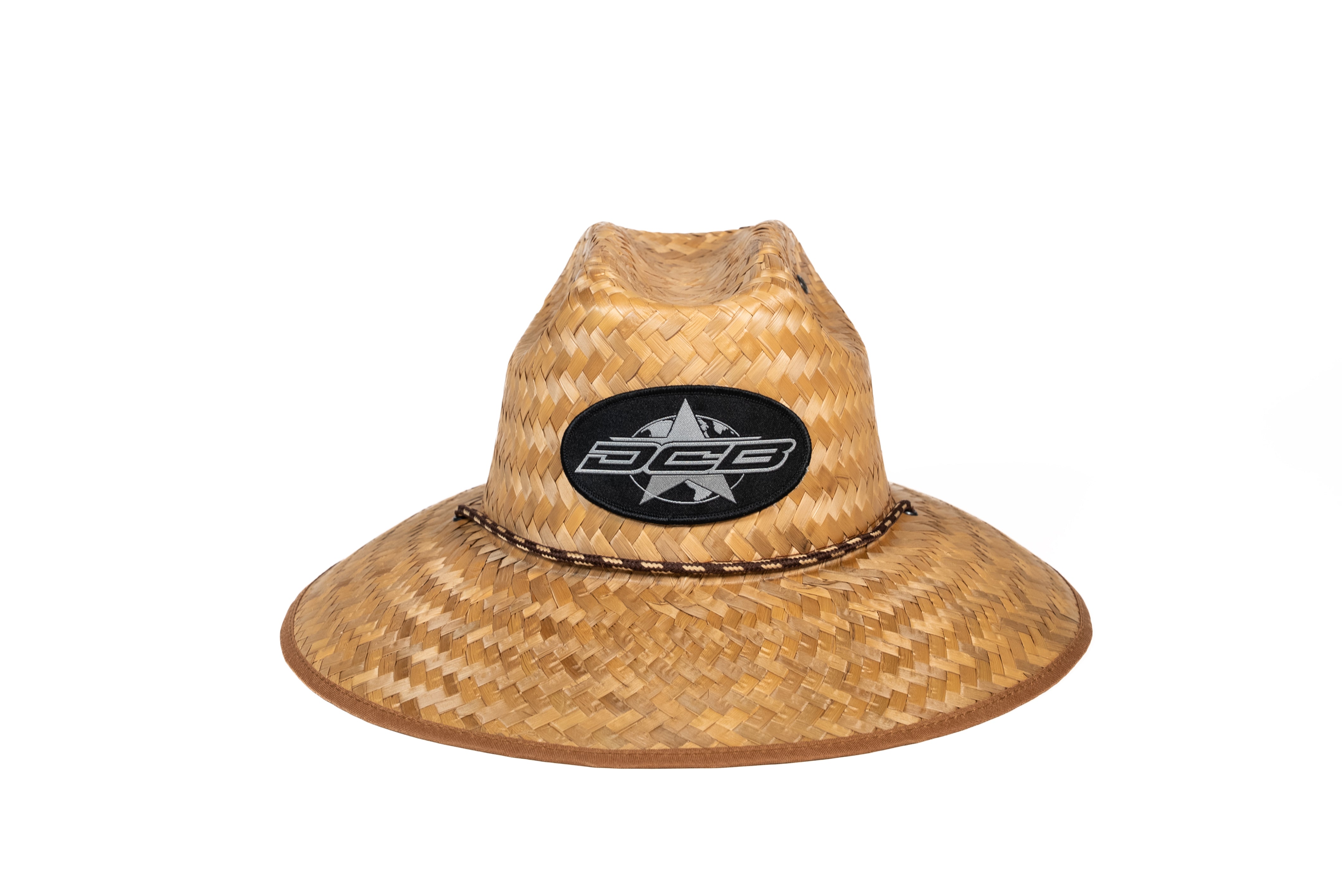 DCB SILVER STAR/TAN STRAW YOUTH HAT