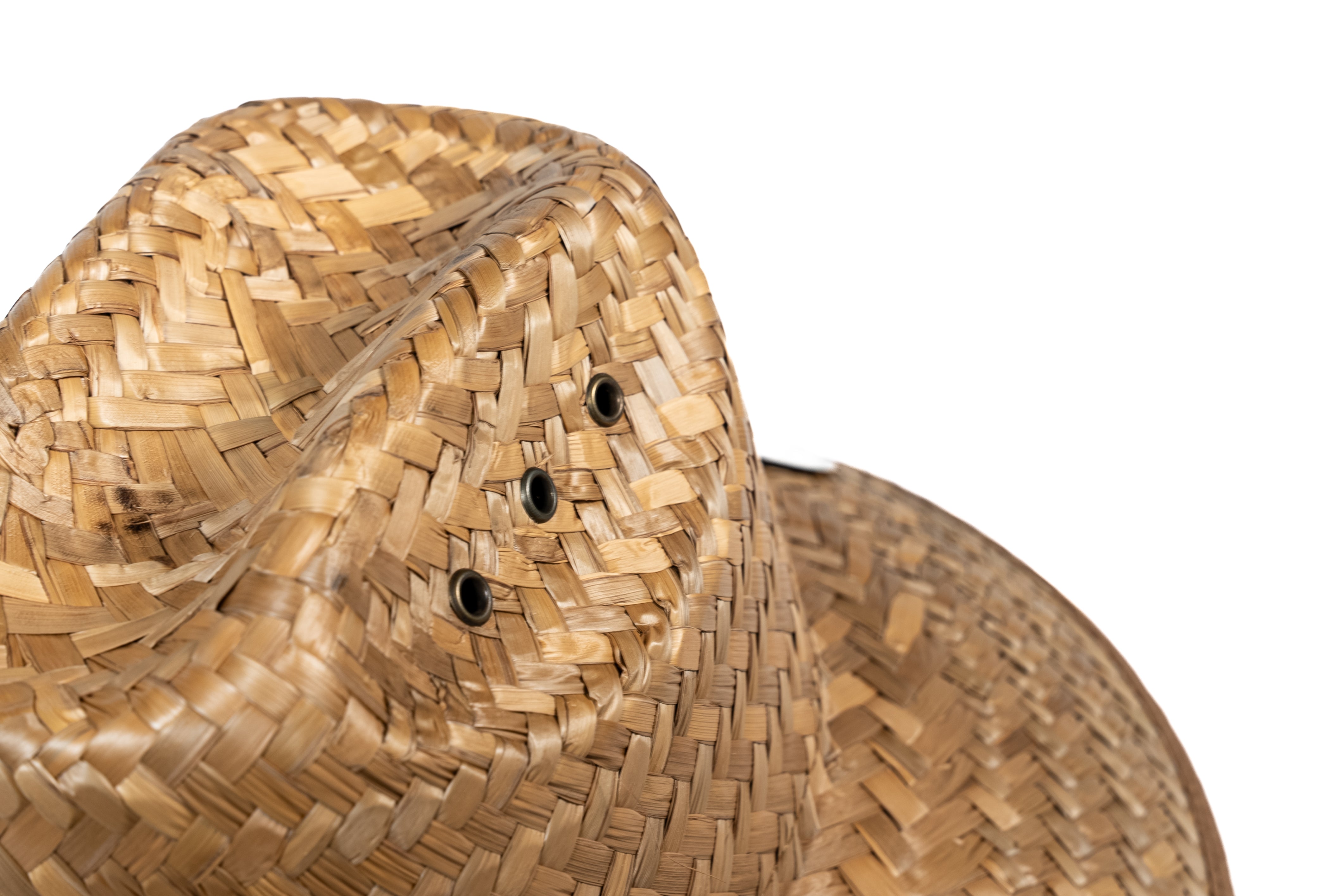 DCB SILVER STAR/TAN STRAW YOUTH HAT