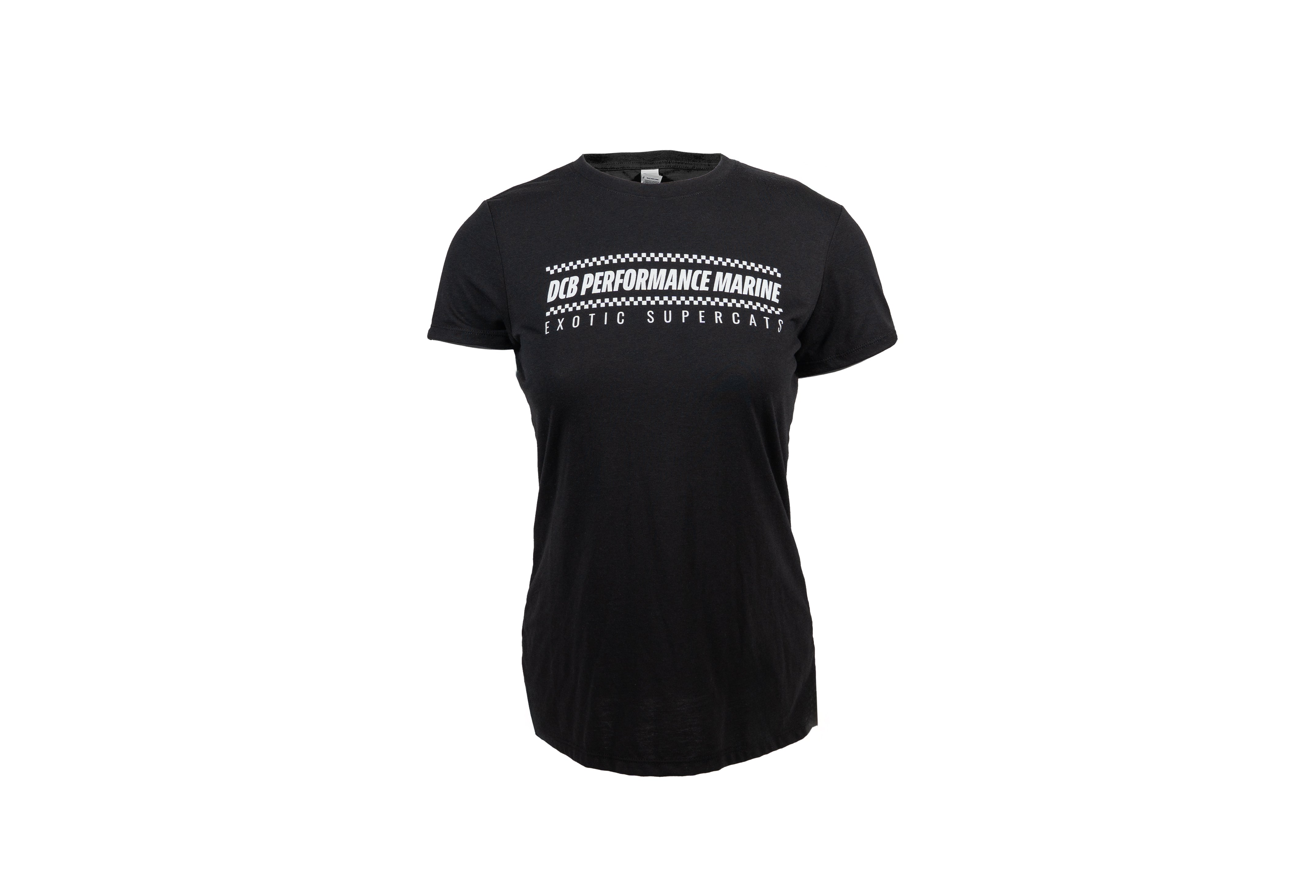 DCB BLACK EXOTIC SUPERCATS WOMENS T-SHIRT