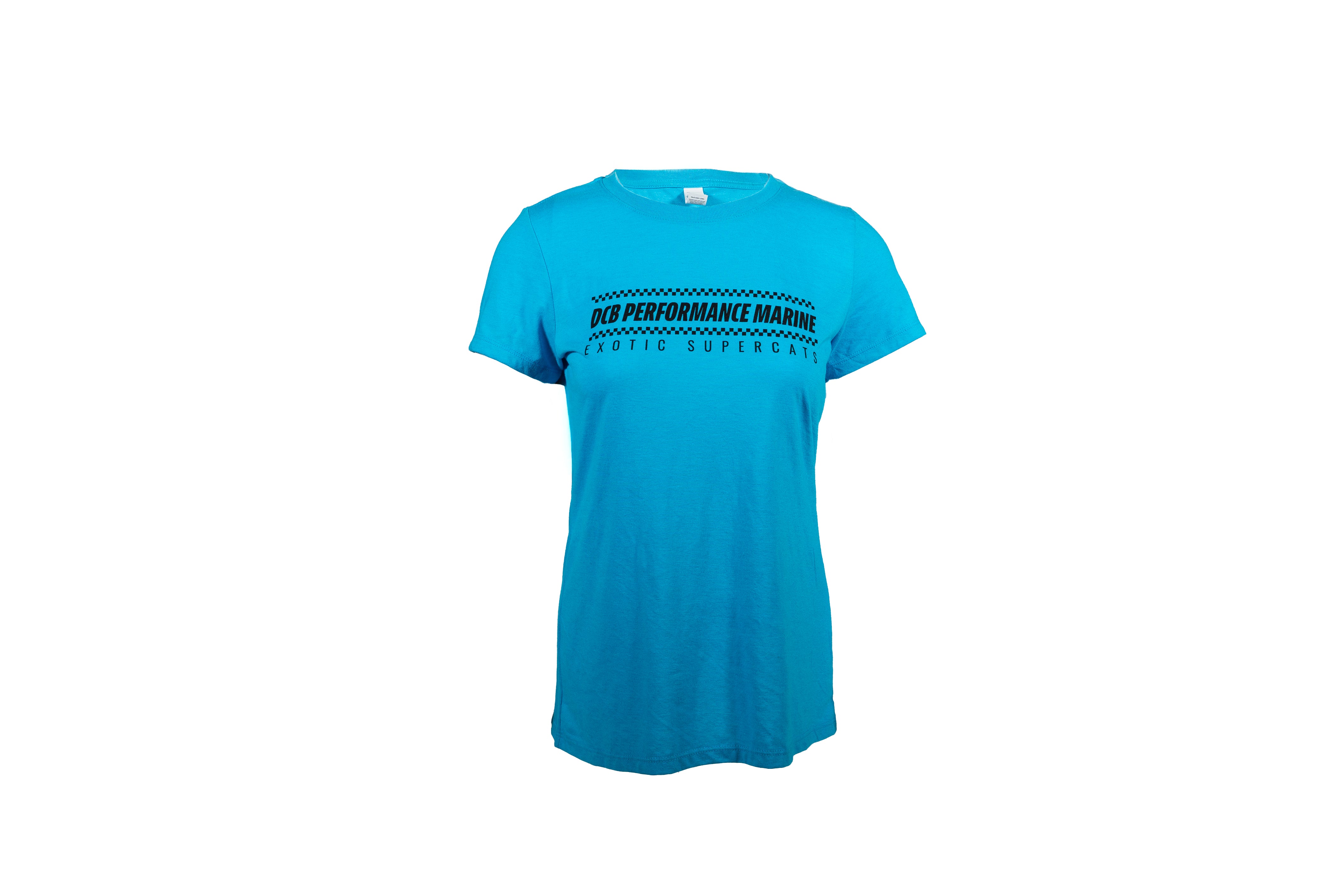 DCB BLUE EXOTIC SUPERCATS WOMENS T-SHIRT