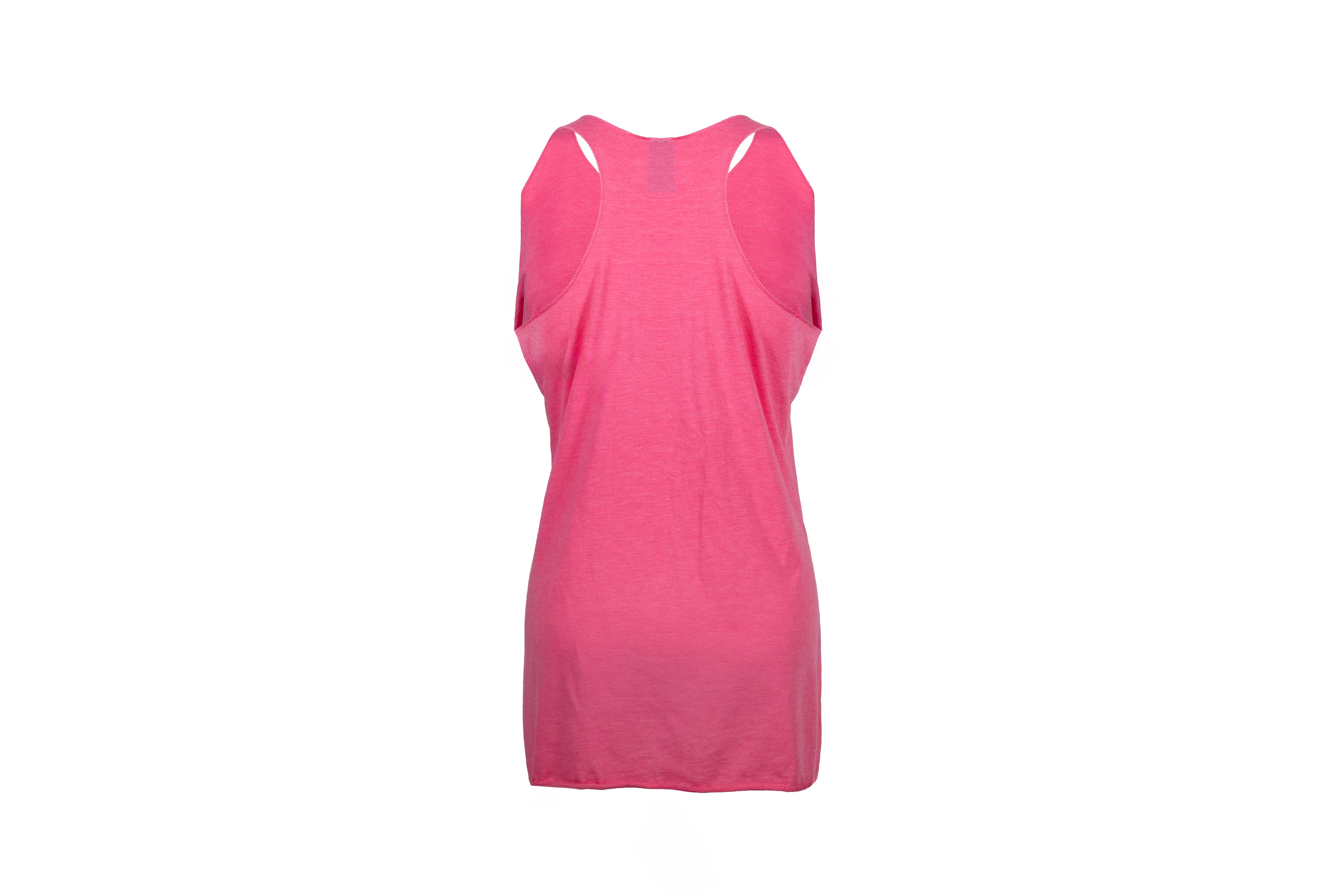 DCB PINK/WHITE PERFORMANCE CHECKERED WOMENS TANK TOP