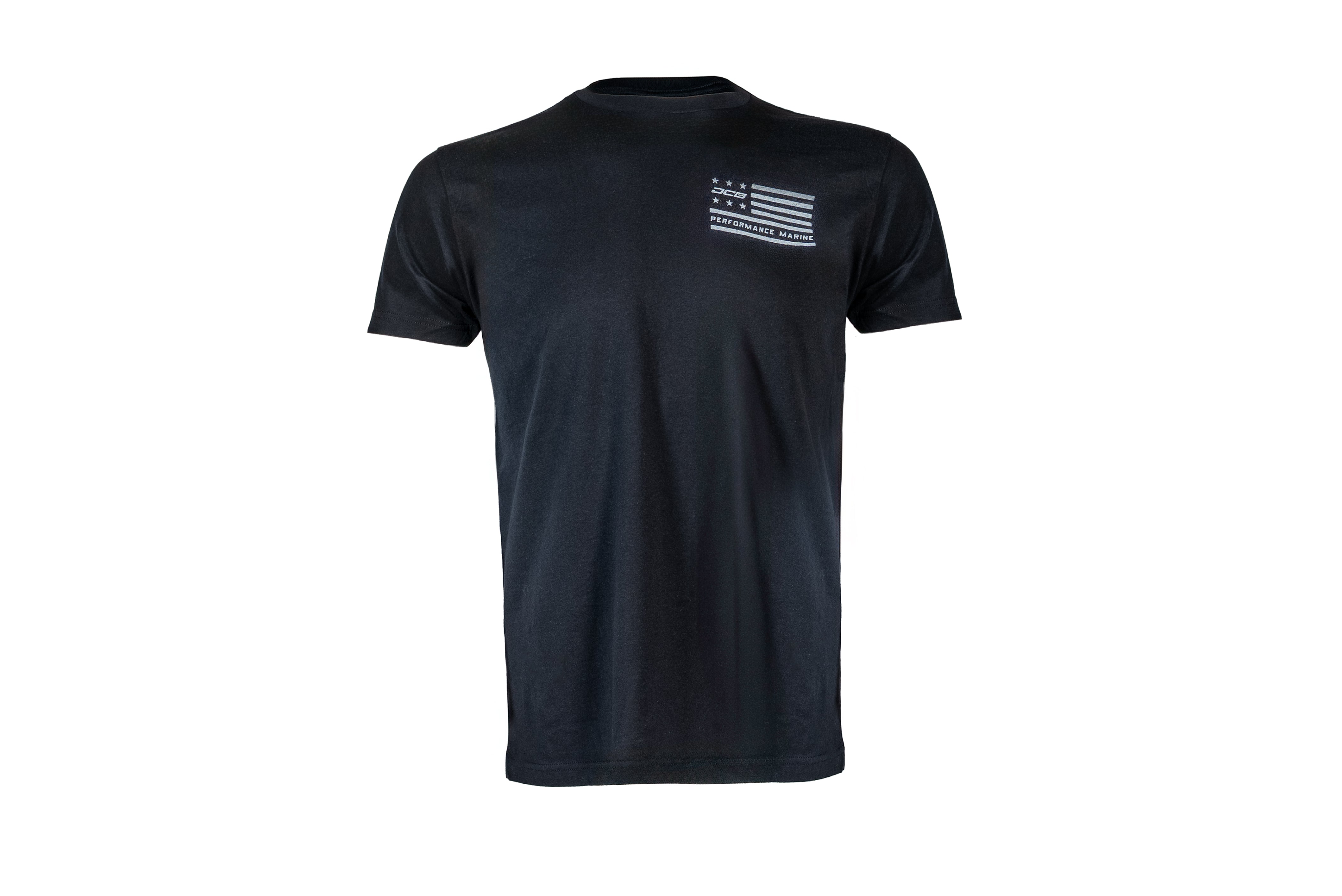 DCB BLACK/CHARCOAL AMERICAN FLAG MENS T-SHIRT