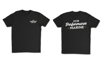 DCB CURSIVE PERFORMANCE MEN'S T SHIRT