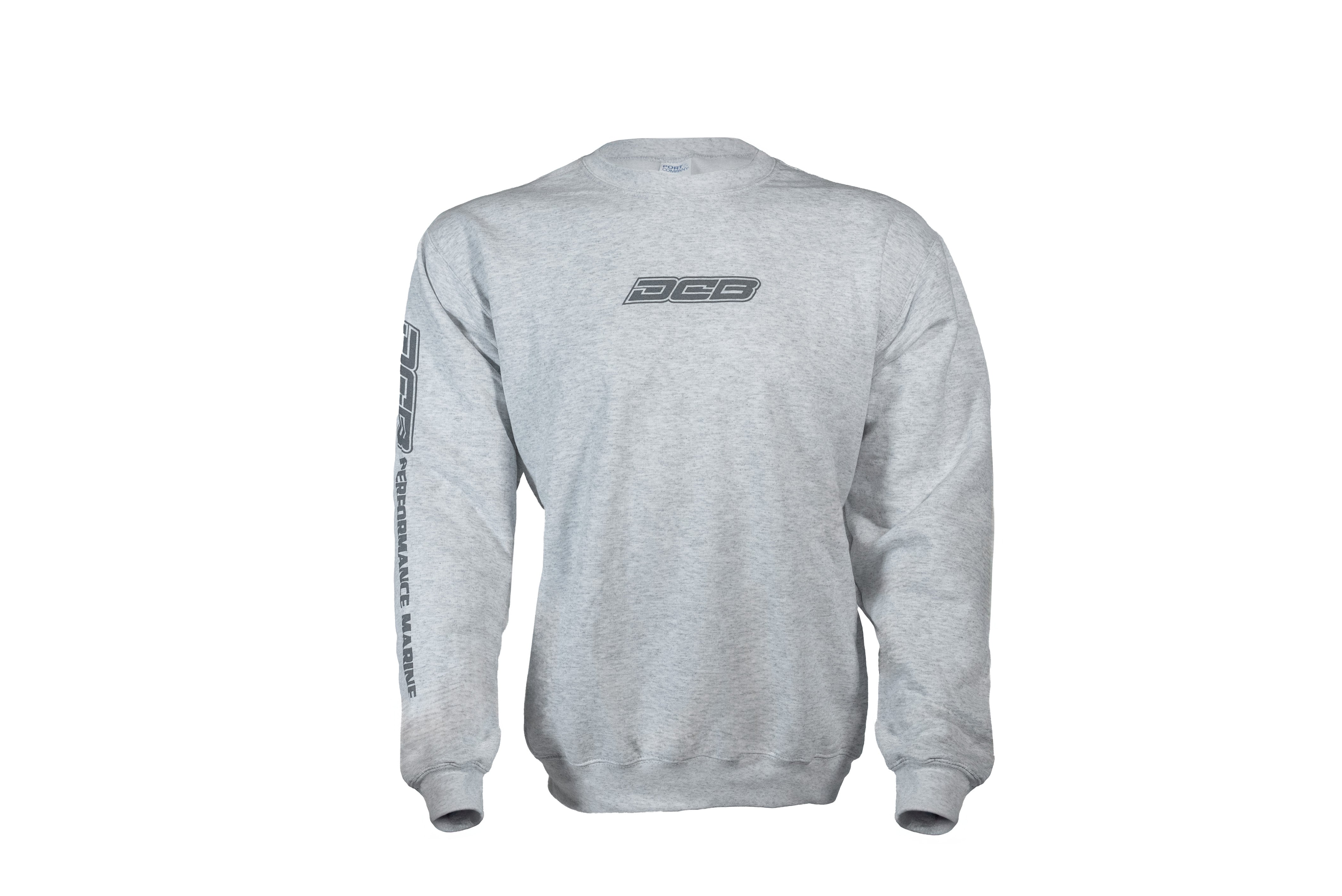 DCB GRAY WOMENS CREWNECK SWEATSHIRT