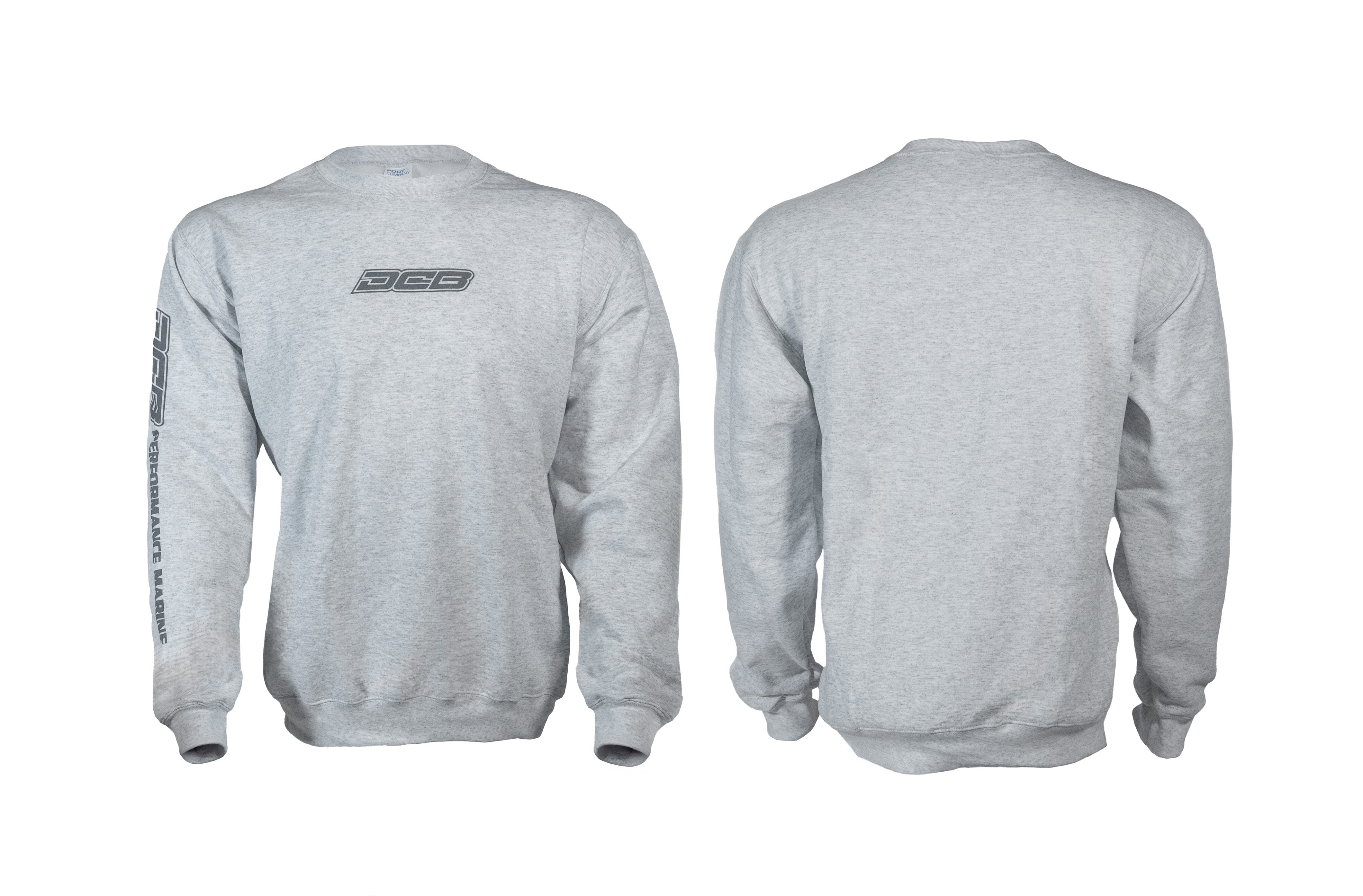 DCB GRAY WOMENS CREWNECK SWEATSHIRT