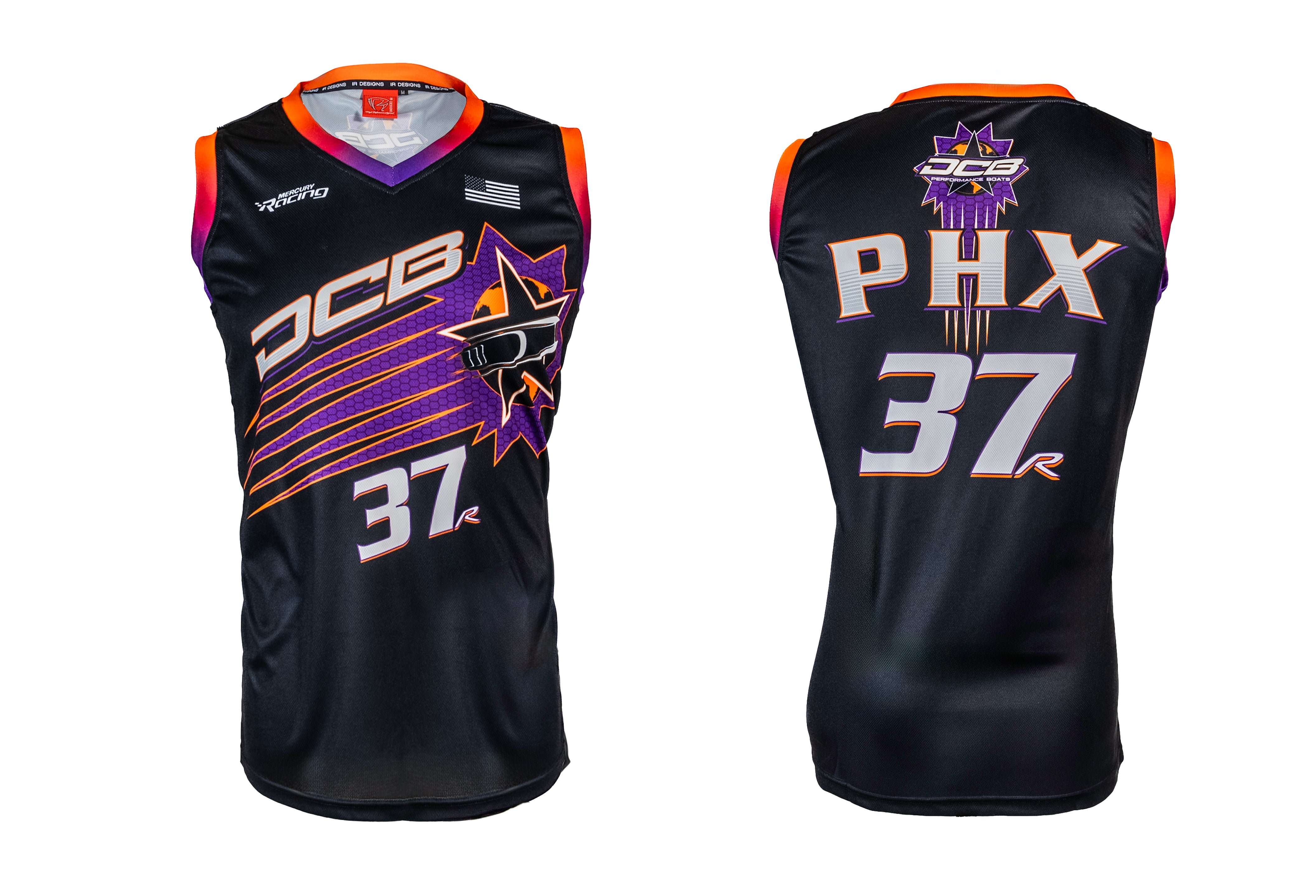DCB MENS JERSEY - BLACK PHX