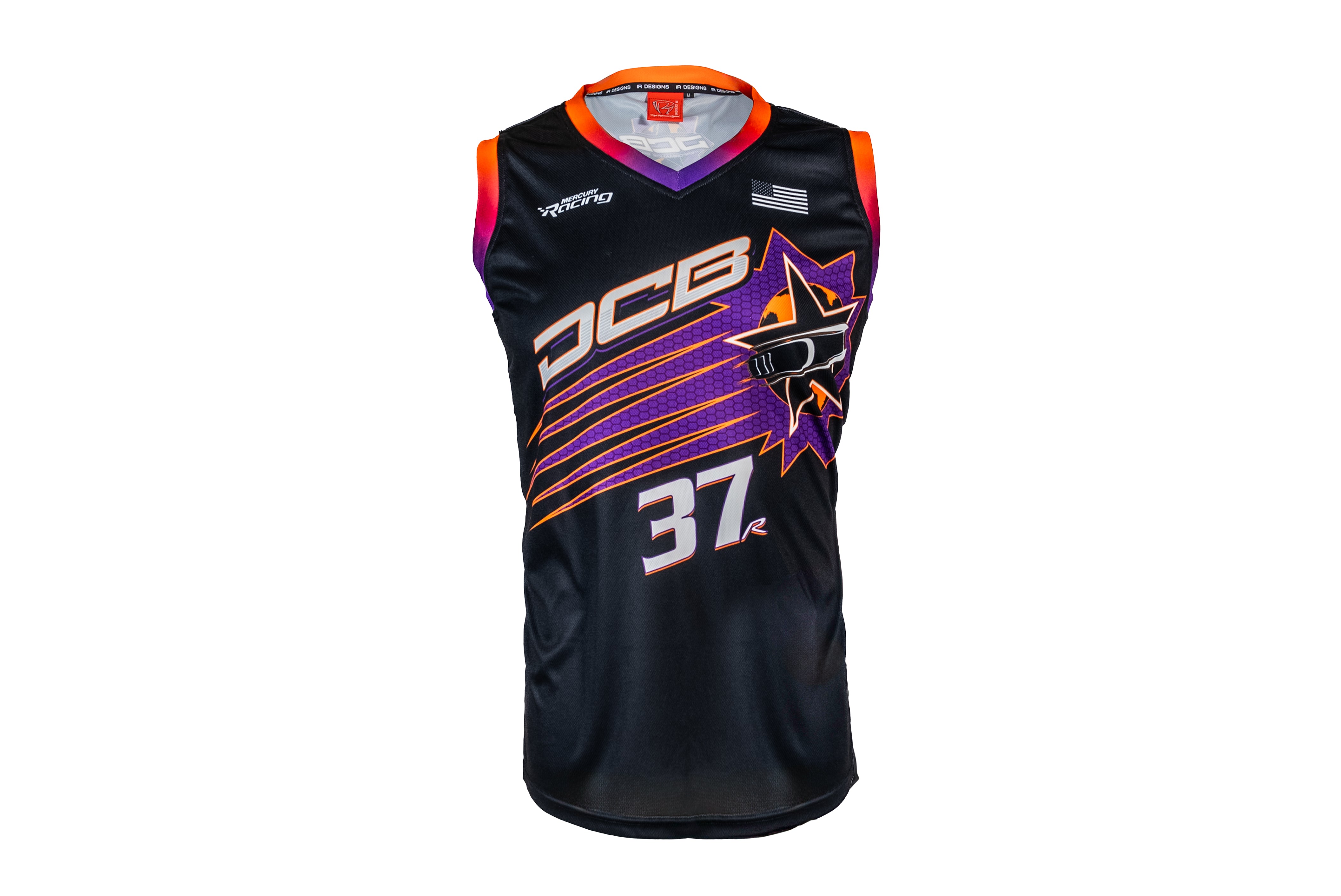 DCB MENS JERSEY - BLACK PHX
